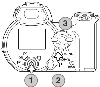 MINOLTA DIMAGE Z1 - Réglage de la date et de l'heure - 1