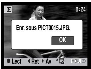 MINOLTA DIMAGE Z1 - Enregistrement d'une vue de vidéo - 6