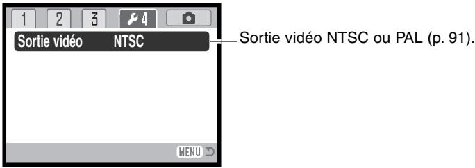 MINOLTA DIMAGE Z1 - Navigation dans le menu réglages (setup) - 11