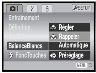 MINOLTA DIMAGE Z1 - Balance des blancs personnalisée - 2