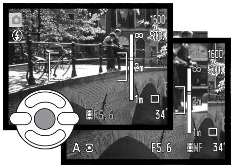 MINOLTA DIMAGE Z1 - Modes de mise au point - 2