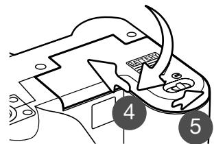 MINOLTA DIMAGE Z20 - Mise en place des piles - 3