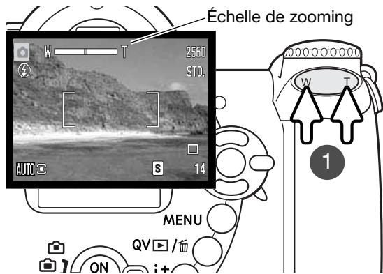 MINOLTA DIMAGE Z20 - Utilisation du zoom - 1