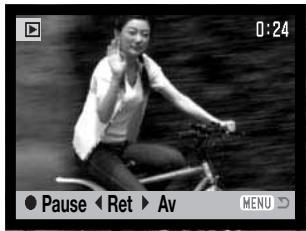 MINOLTA DIMAGE Z20 - Lecture des vidéos - 4