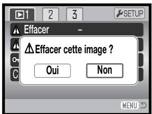 MINOLTA DIMAGE Z20 - Suppression (effacement) des fichiers - 3