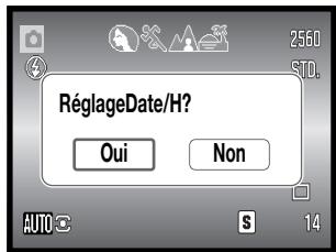 MINOLTA DIMAGE Z20 - Réglage de la date et de l'heure - 2