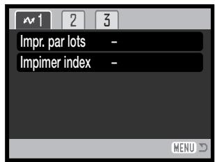 MINOLTA DIMAGE Z20 - Navigation dans le menu pictbridge - 8