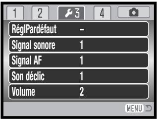 MINOLTA DIMAGE Z3 - Signal sonore - 1
