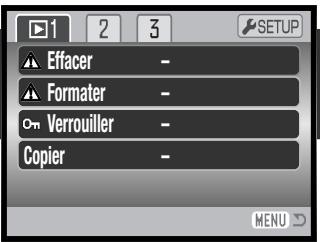 MINOLTA DIMAGE Z3 - Suppression des fichiers - 2