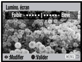 MINOLTA DIMAGE Z3 - Luminosité de l'écran ACL - 4