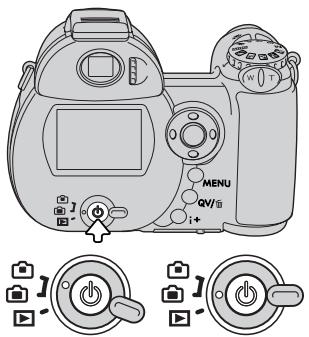MINOLTA DIMAGE Z3 - Tenue de l'appareil - 1
