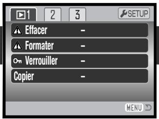 MINOLTA DIMAGE Z3 - Le formatage d'une carte mémoire efface toutes les données qu'elle contient. - 1