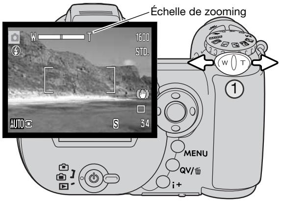 MINOLTA DIMAGE Z3 - Utilisation du zoom - 1