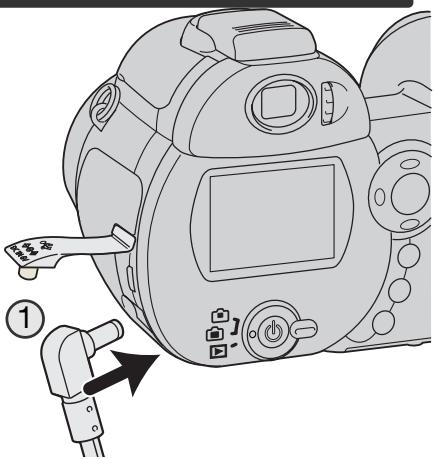MINOLTA DIMAGE Z3 - Toujours mettre l'appareil hors tension avant de changer de mode d'alimentation - 1