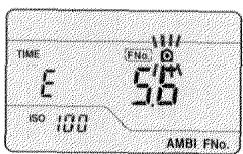 MINOLTA FLASH METER V - Dépassement des limites de la plage de mesure du posémetre - 1