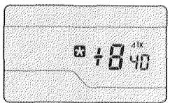 MINOLTA FLASH METER V - Quand les micro-sélecteurs 1 et 2 sont respectivement positionnés sur CINE et sur EV(Ix): - 1