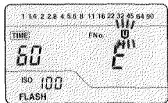 MINOLTA FLASH METER V - Dépassement des limites de la plage de mesure du posémetre - 2