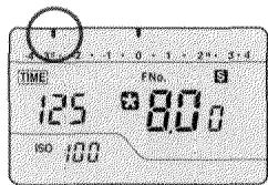 MINOLTA FLASH METER V - EXAMPLE D'AFFICHAGE - 3