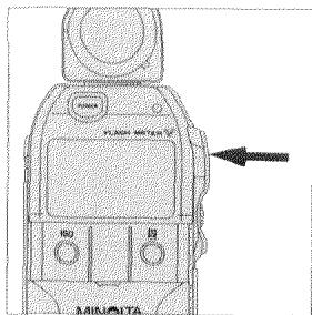 MINOLTA FLASH METER V - Positionner respectivement les micro-sélecteurs 1 et 2 sur CINE et sur EV (Ix). - 1
