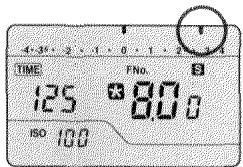 MINOLTA FLASH METER V - EXAMPLE D'AFFICHAGE - 1