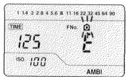 MINOLTA FLASH METER V - Dépassement des limites de la plage de mesure du posemètre - 1