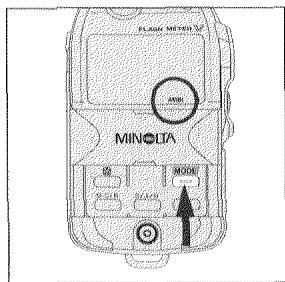 MINOLTA FLASH METER V - Mode AMBI (Mesure en lumière ambiente/Exposition en mode priorite à la vitesse) - 2