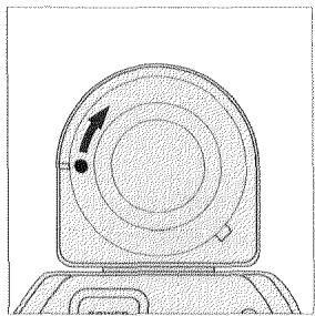 MINOLTA FLASH METER V - Positionner le posemetre à la hauteur du sujet, orienter le Diffuseur Plat vers la source de lumière principale et presser la touche de mesure. - 1