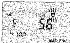 MINOLTA FLASH METER V - Dépassement des limites de la plage de mesure du posémetre - 2