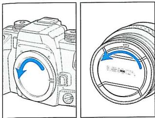 MINOLTA MAXXUM 7 - Montage de l'objetif - 1