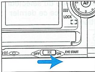 MINOLTA MAXXUM 7 - Utilisation de l'Eye-Start - 1