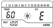 MINOLTA AUTO METER VF - Le type d'affichage en EV/IL (indice de lumination) - 2