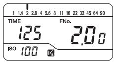 MINOLTA AUTO METER VF - Calcul des ombres (uniquement pour la mesure en lumière réfléchie) - 1