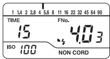 MINOLTA AUTO METER VF - Exemple de mesure, d'affichage et de simulation - 2