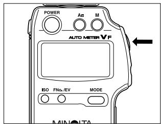 MINOLTA AUTO METER VF - Mesure du ratio lumineux avec un diffuseur plat - 3