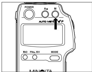 MINOLTA AUTO METER VF - Fonction de mémoire - 5