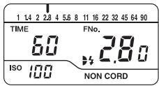 MINOLTA AUTO METER VF - Exemple de mesure, d'affichage et de simulation - 1