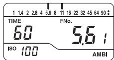 MINOLTA AUTO METER VF - Fonction de mémoire - 6