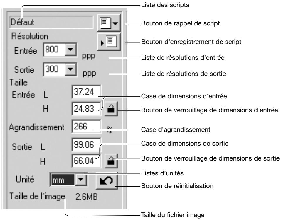 MINOLTA DIMAGE SCAN DUAL IV - Réglages manuels de numérisation - 1