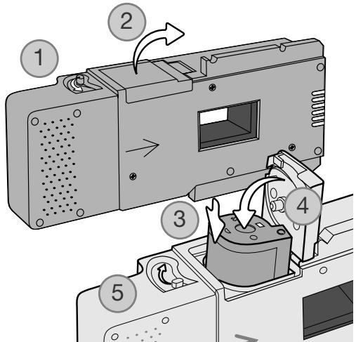 MINOLTA DIMAGE SCAN DUAL IV - Utilisation de l'adaptateur APS AD-10 (vendu séparément) - 1