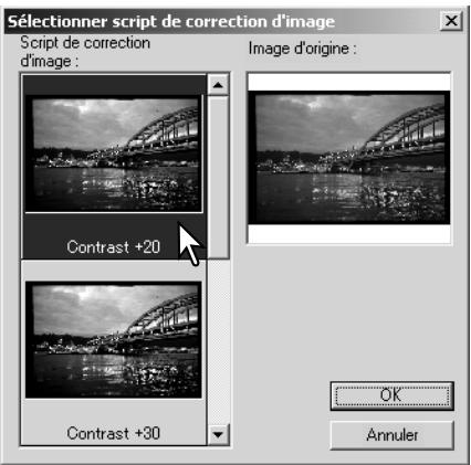 MINOLTA DIMAGE SCAN DUAL IV - Rappel d'un script de correction - 2