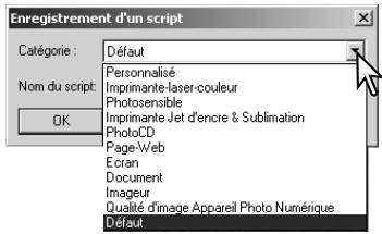 MINOLTA DIMAGE SCAN DUAL IV - Enregistrer des réglages de numérisation en tant que script - 2