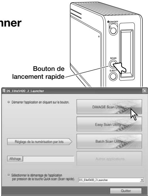 MINOLTA DIMAGE SCAN ELITE 5400 II - Lancement rapide du scanner - 1