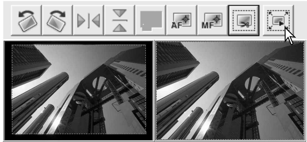 MINOLTA DIMAGE SCAN ELITE 5400 II - Bouton de prévisualisation du recadrage - 1