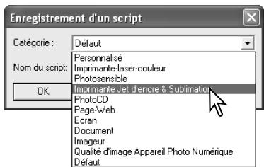 MINOLTA DIMAGE SCAN ELITE 5400 II - Enregistrer des réglages de numérisation en tant que script - 2