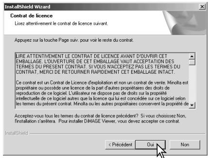 MINOLTA DIMAGE VIEWER 2.1 - Installation du DiIMAGE Viewer – Windows - 2