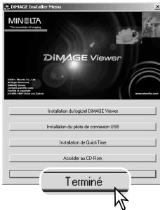 MINOLTA DIMAGE VIEWER 2.1 - Installation du DiIMAGE Viewer – Windows - 7