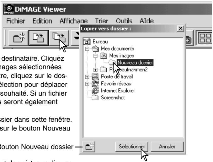 MINOLTA DIMAGE VIEWER 2.1 - Copier des images dans un autre dossier - 2