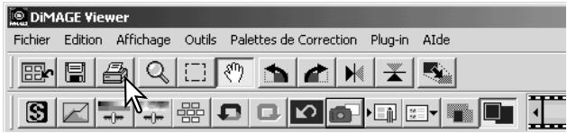 MINOLTA DIMAGE VIEWER 2.1 - Impression des images - 1