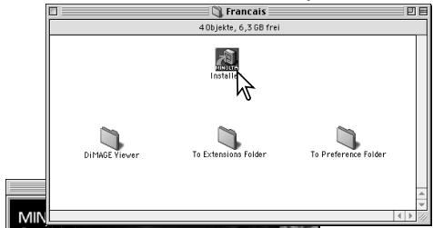 MINOLTA DIMAGE VIEWER 2.1 - Installation du DiIMAGE Viewer – Macintosh - 2