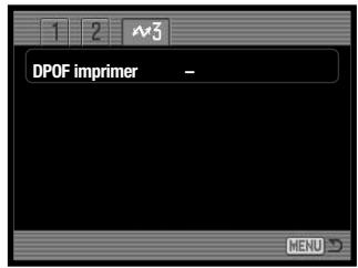 MINOLTA DIMAGE X1 - Navigation dans le MENU PictBridge - 10